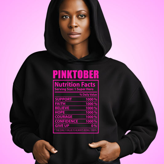 Pinktober Breast Cancer Awareness Hoodie