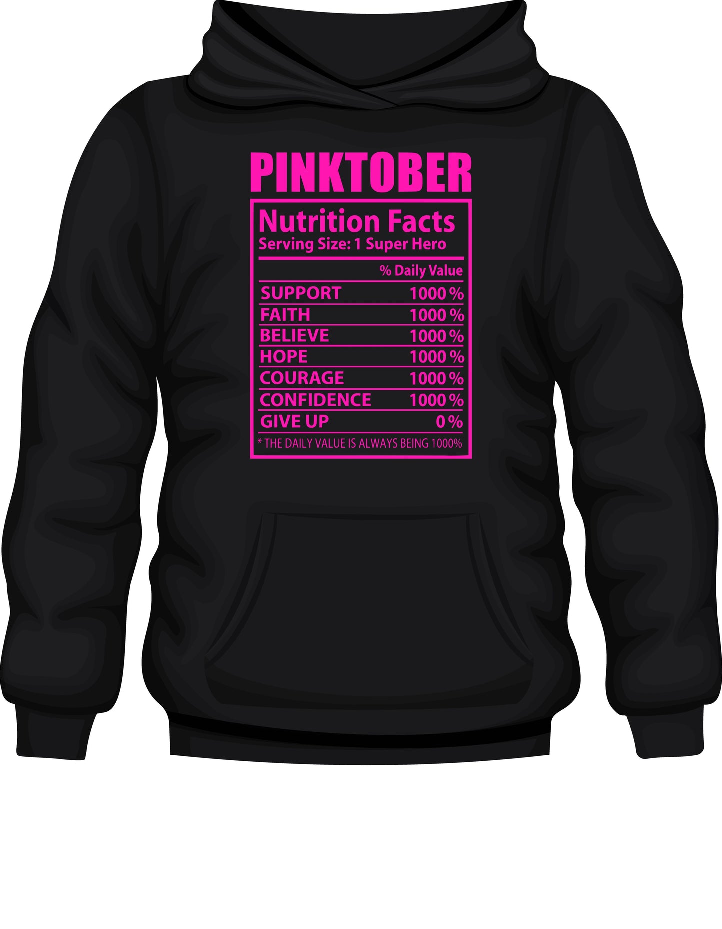 Pinktober Breast Cancer Awareness Hoodie