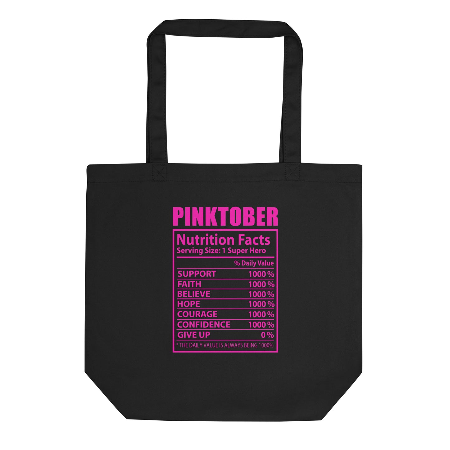 Pinktober Breast Cancer Awareness Tote Bag