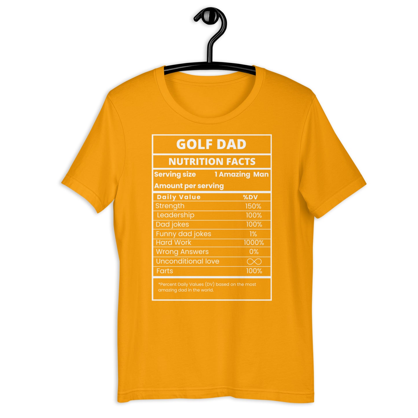 Golf Dad Nutrition Facts